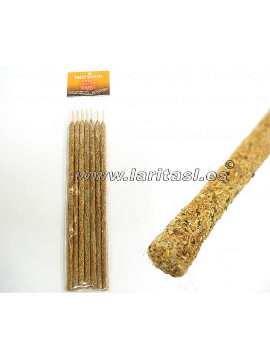 Incienso Orgánico Palo Santo+Copal Varillas (7 varillas) Producto de Perú